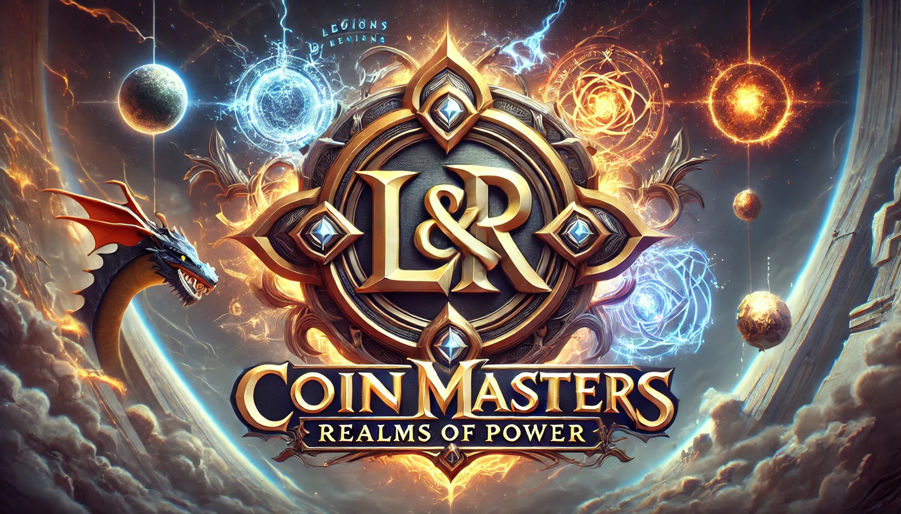 CoinMasters: Realms of Power, Legions and Realms title artwork